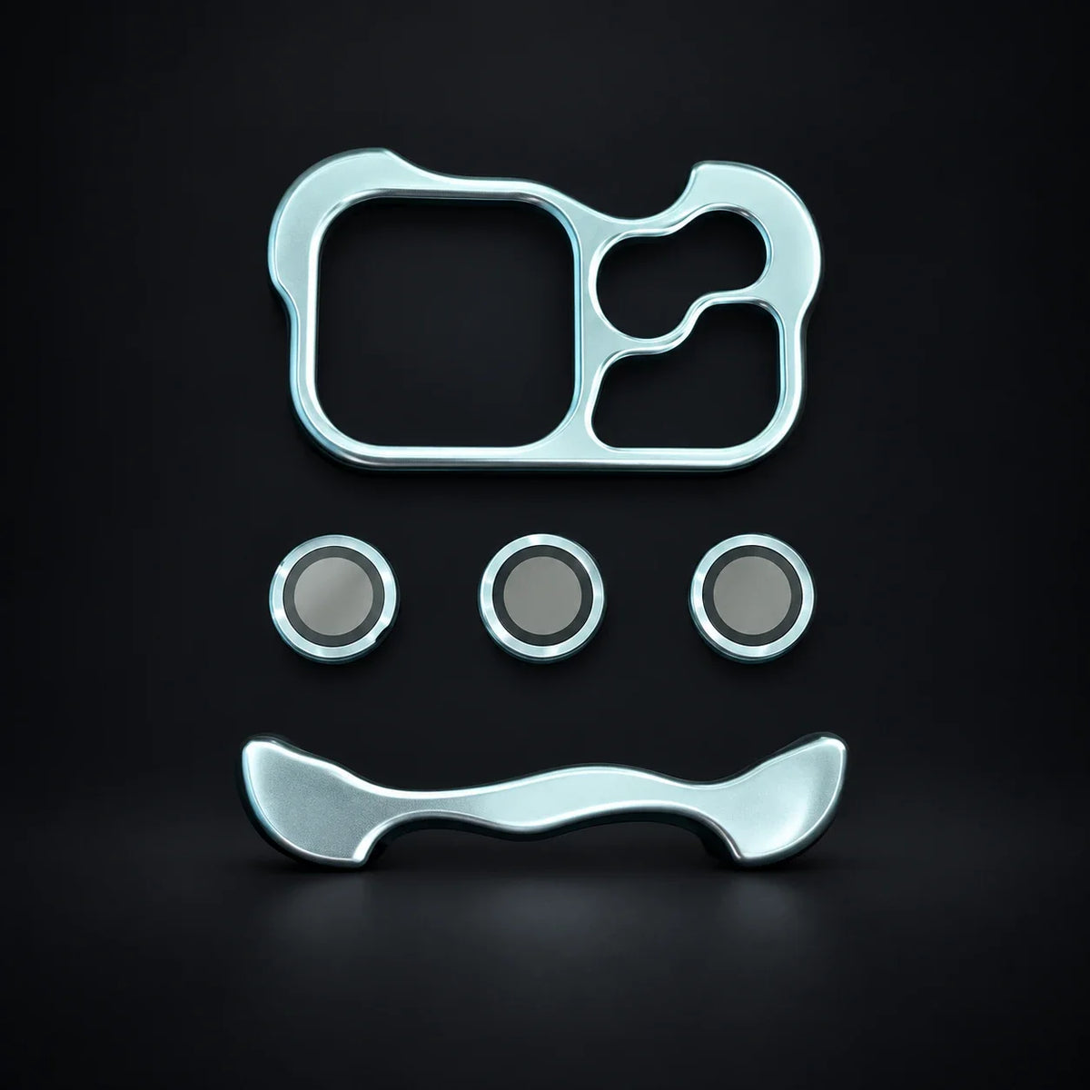 NØVA Arc — light blue studio visualization